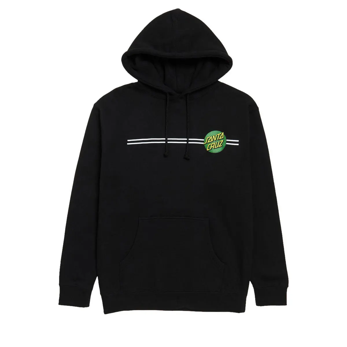 Santa Cruz Other Dot Hoodie - Black/Leaf 1