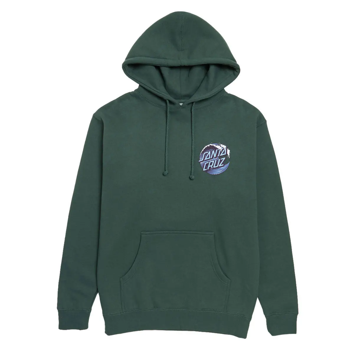 Santa Cruz Wave Dot Hoodie - Alpine Green/Chilled 1