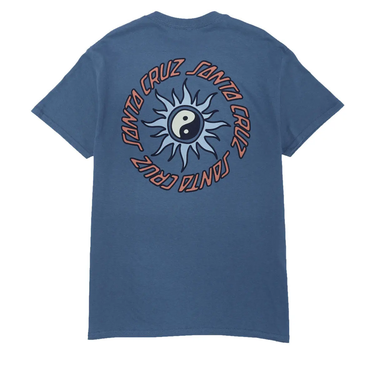 Santa Cruz Sol Spiral T-Shirt - Indigo 1