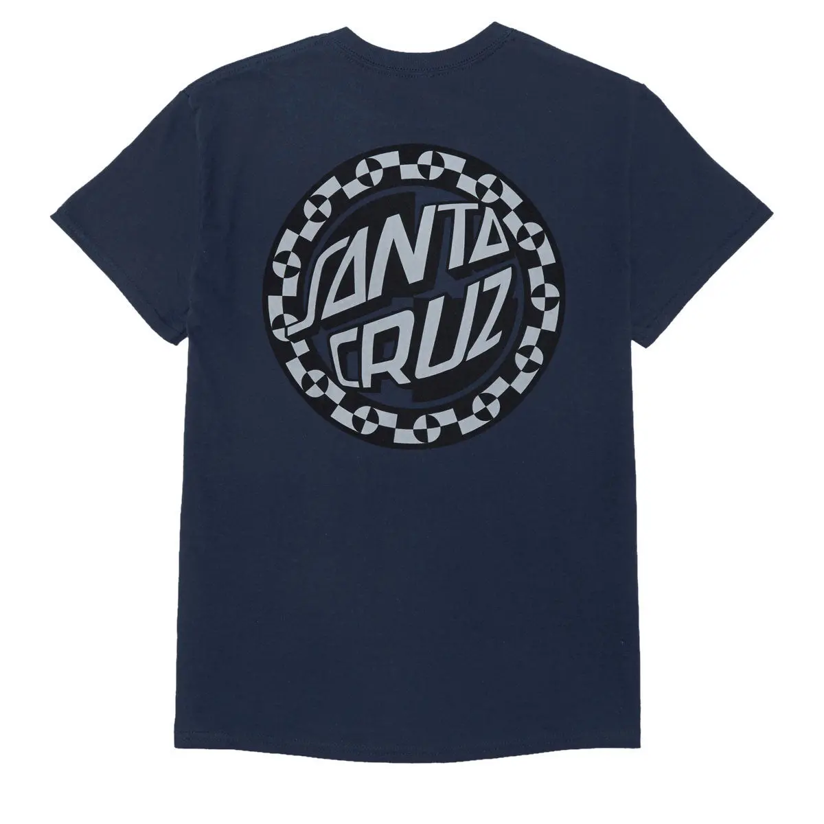 Santa Cruz Malba Crash Dot T-Shirt - Blue Dusk 1