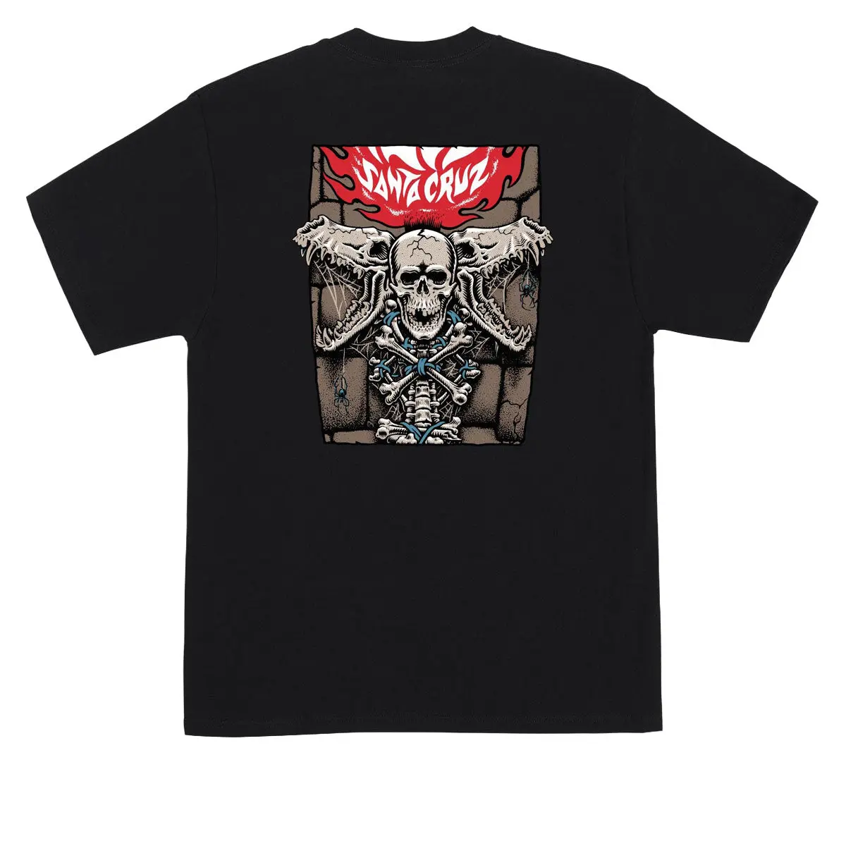 Santa Cruz Pace Torch Center T-Shirt - Black 1