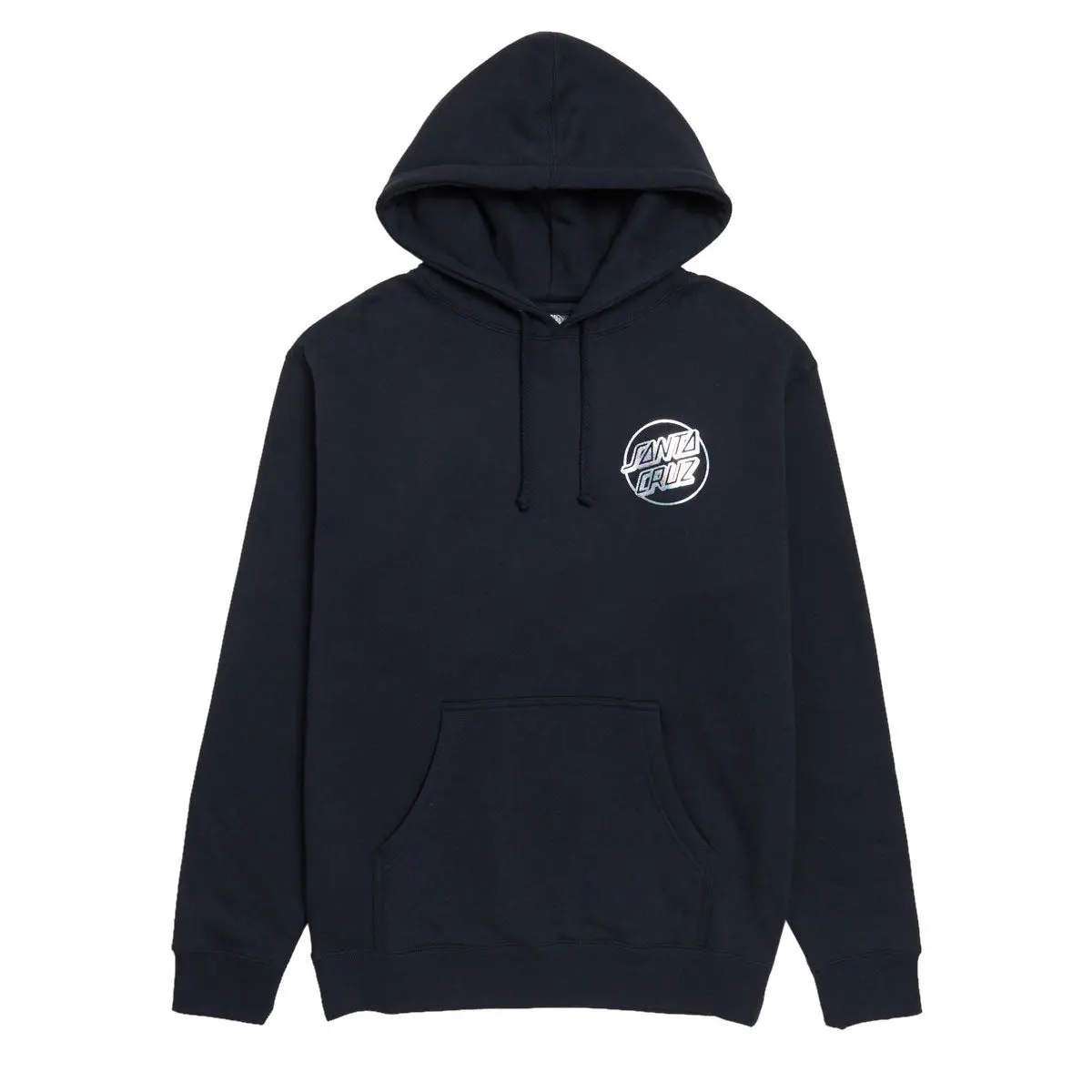 Santa Cruz Opus Dot Hoodie - Navy/Oil Slick Foil 1
