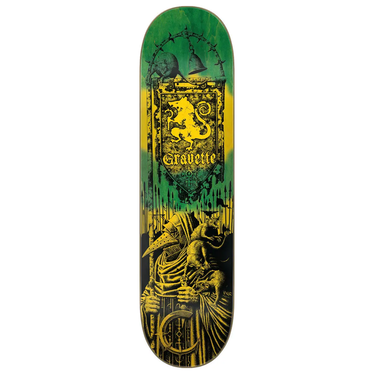 Creature Gravette Messenger Vx Skateboard Deck - 8.30" 1