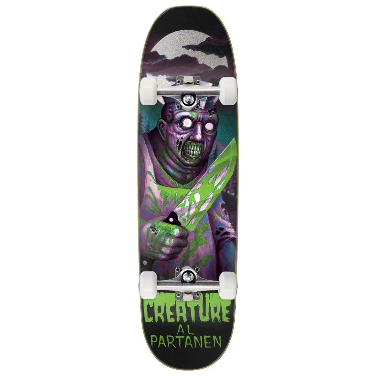Creature Partanen Feeding Time Xx Pro Skateboard Complete - 8.80" 1