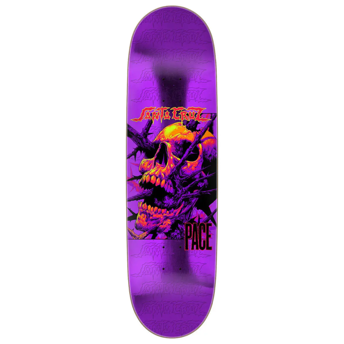 Santa Cruz Pace Deathtrap Remix Pro Skateboard Deck - 8.70" 1