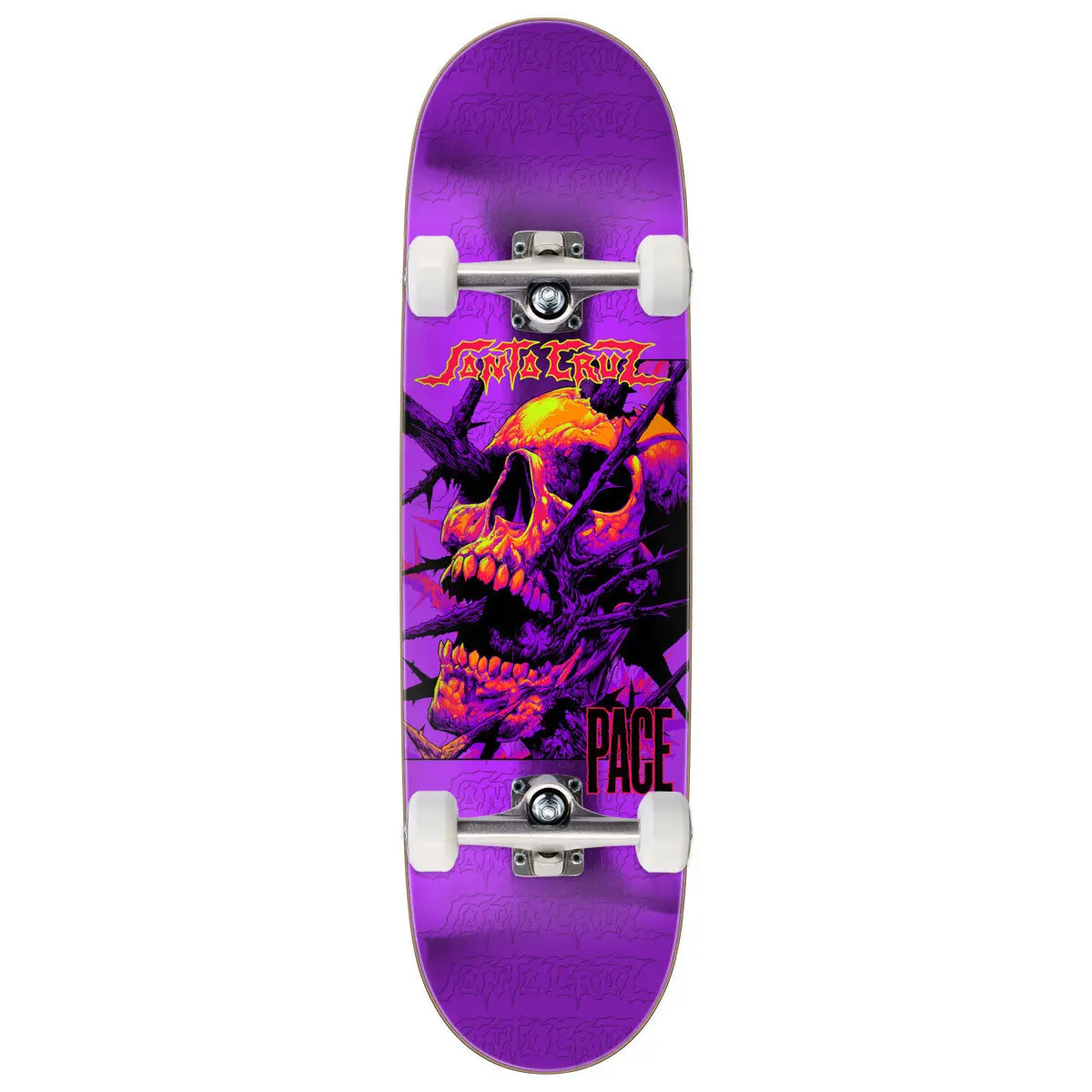 Santa Cruz Pace Deathtrap Remix Pro Skateboard Complete - 8.70" 1