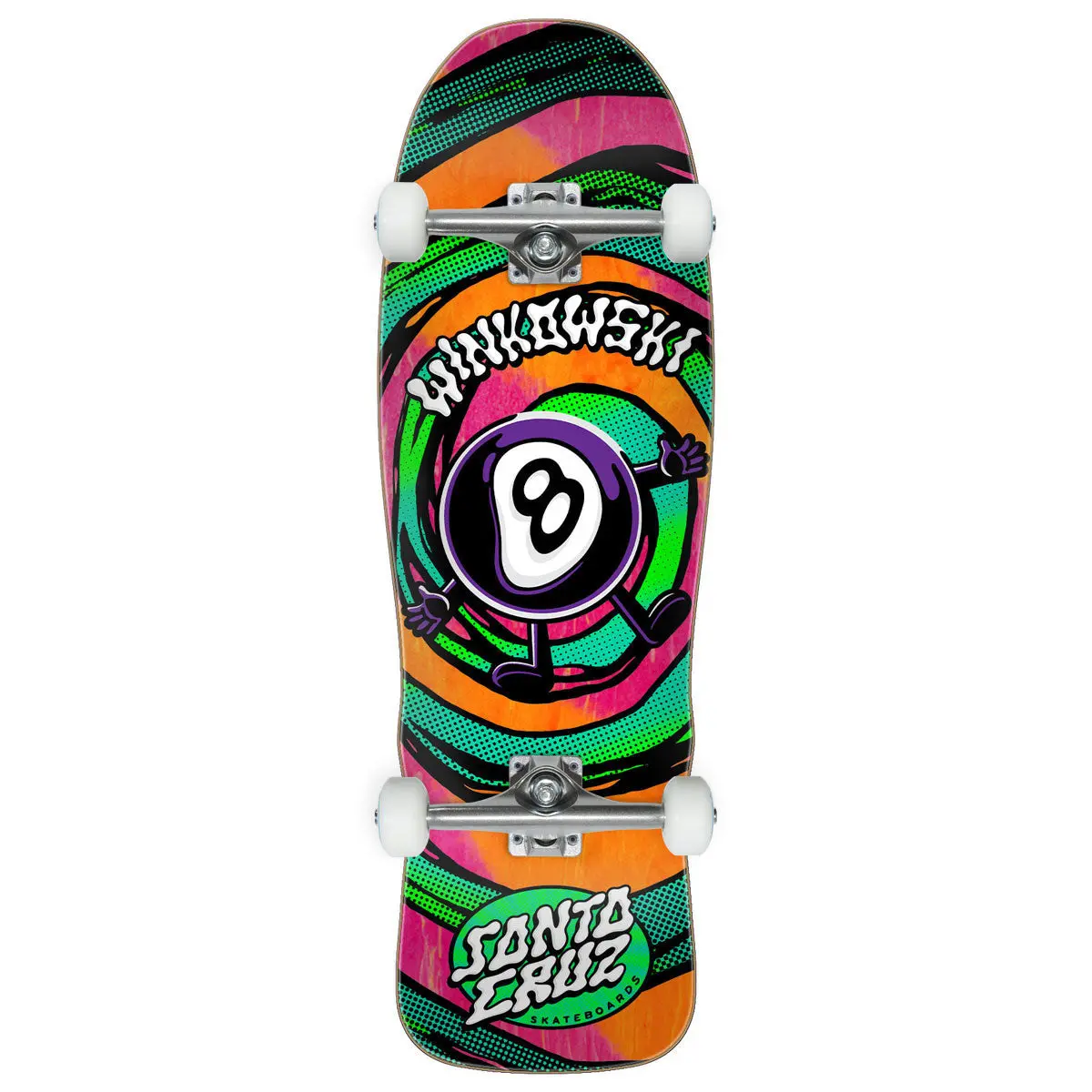Santa Cruz Winkowski Vertigo Medium Pro Skateboard Complete - 9.50" 1