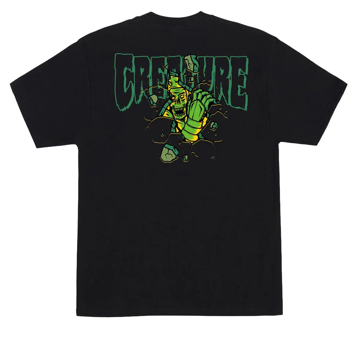 Creature Breaker Logo Outline T-Shirt - Black 1