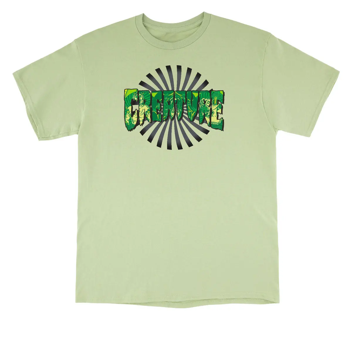 Creature Sideshow Logo T-Shirt - Pistachio 1