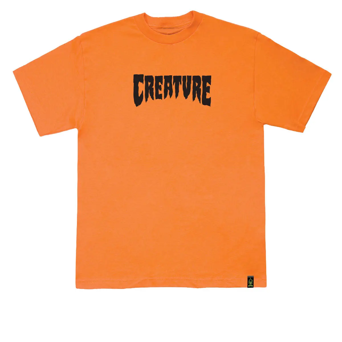 Creature Mono T-Shirt - Orange 1