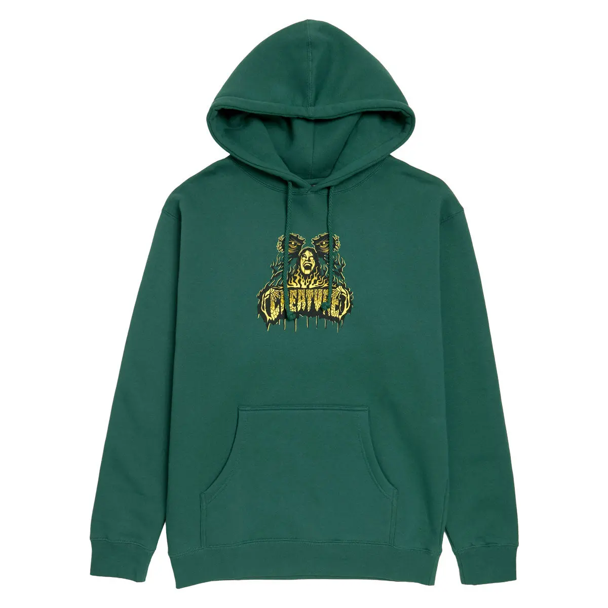 Creature Possessed Hoodie - Dark Green 1