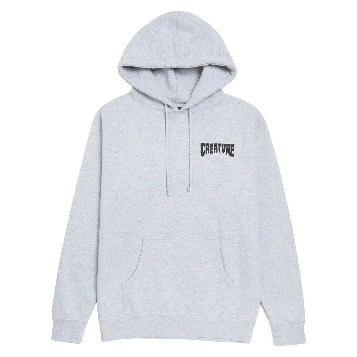 Creature Mono Hoodie - Grey Heather 1