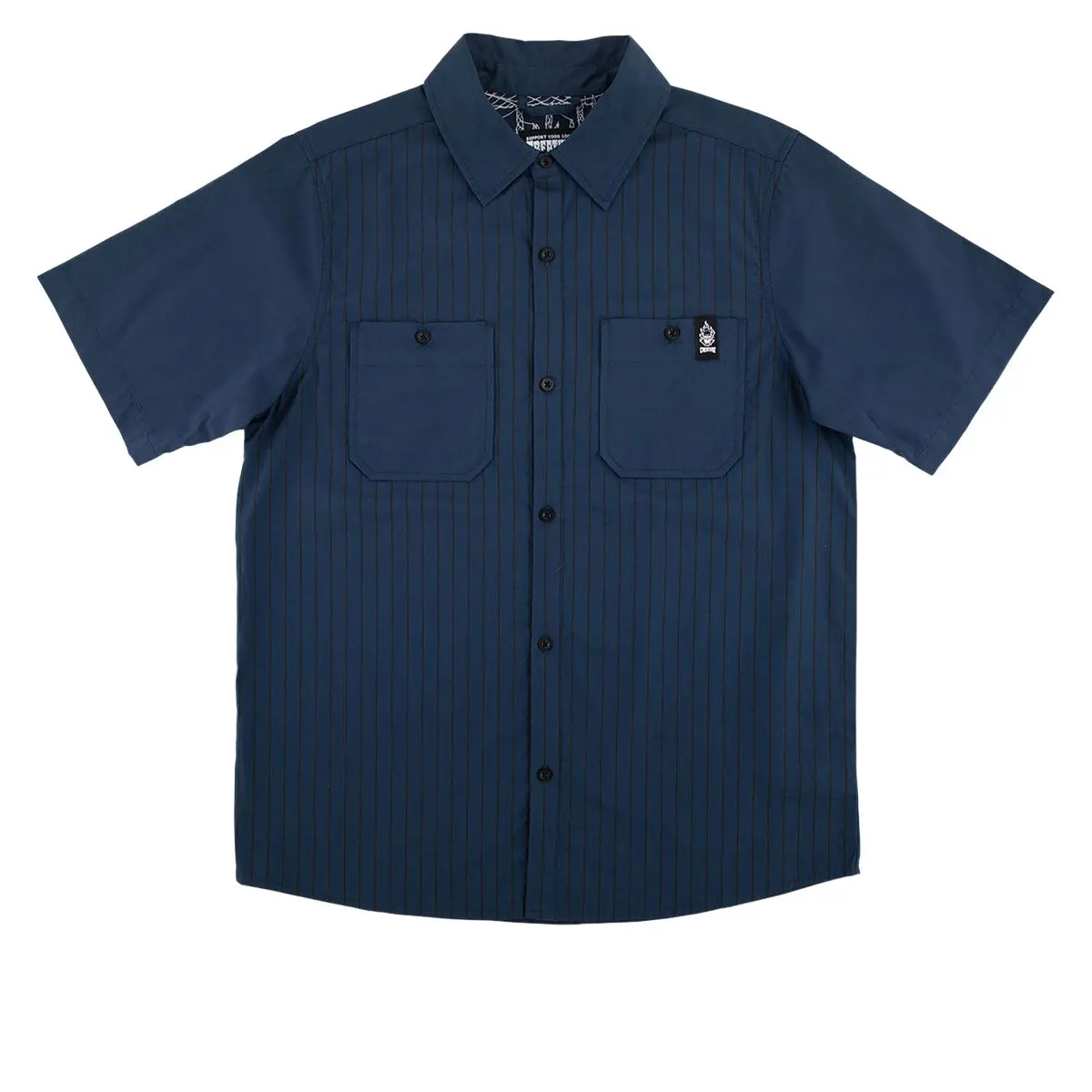 Creature Web 2 Relic Work Shirt - Navy 1