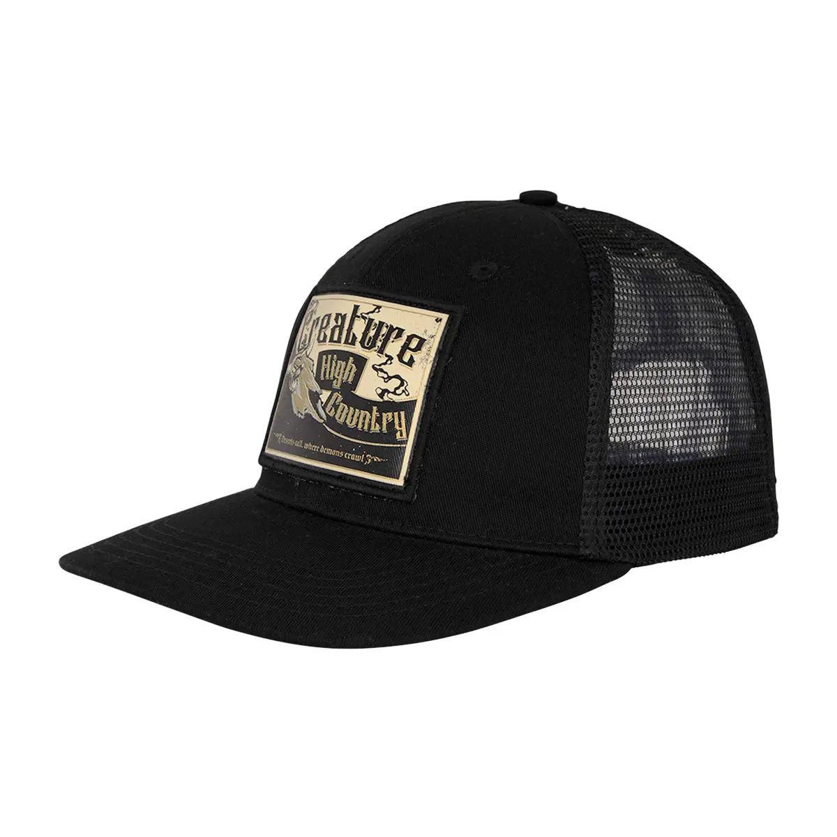 Creature High Country Trucker Hat - Black 1