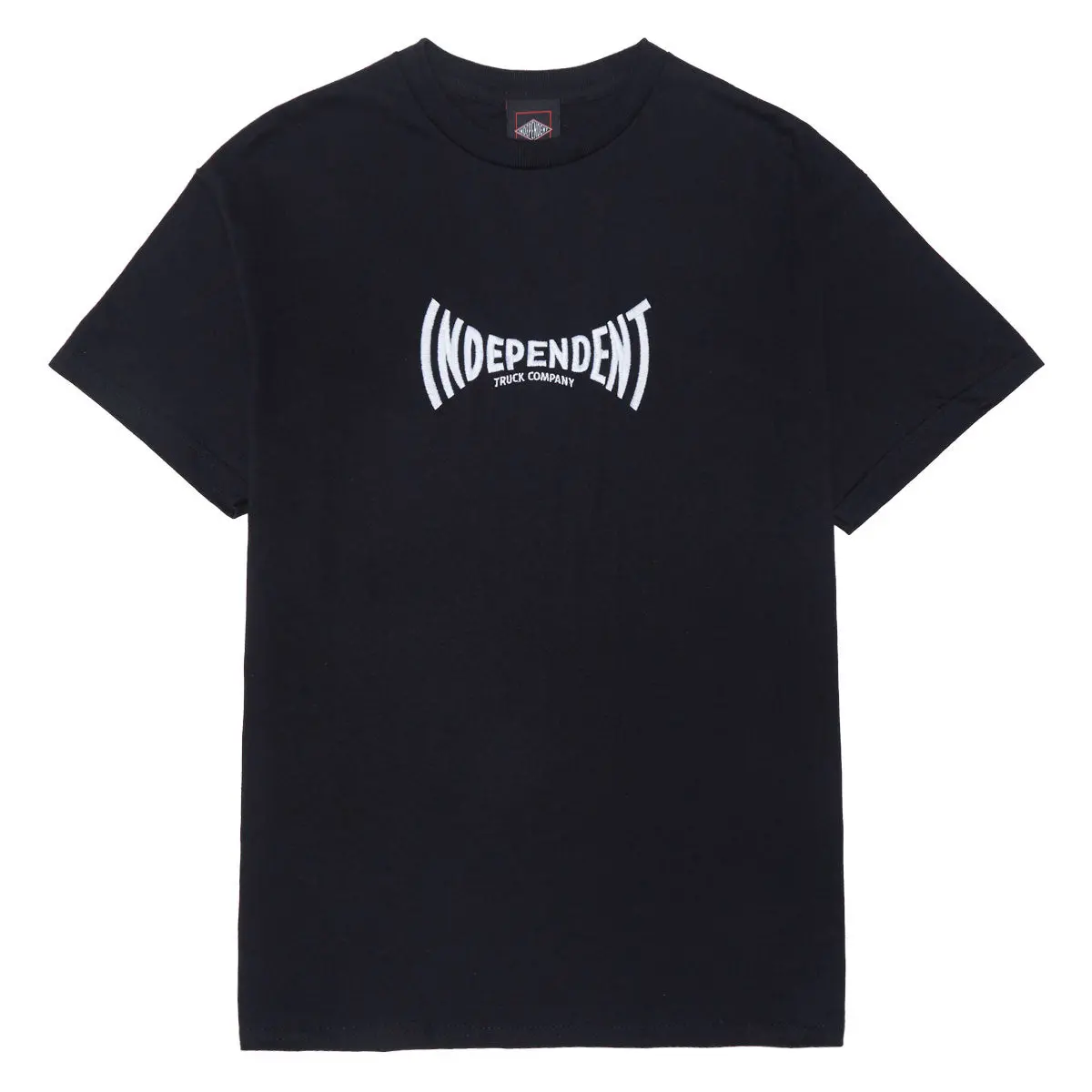 Independent Embroidered Span T-Shirt - Black 1