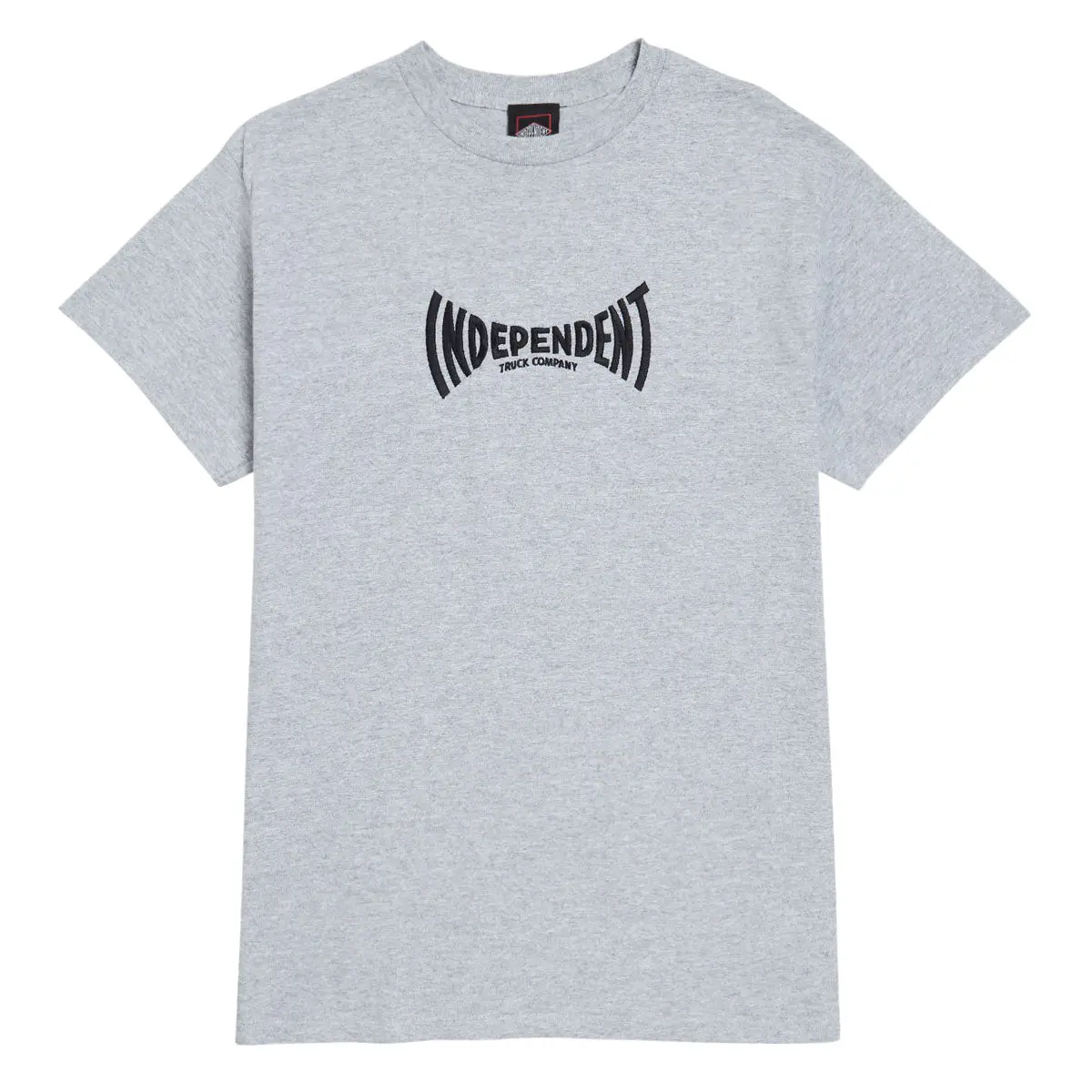 Independent Embroidered Span T-Shirt - Sport Grey 1