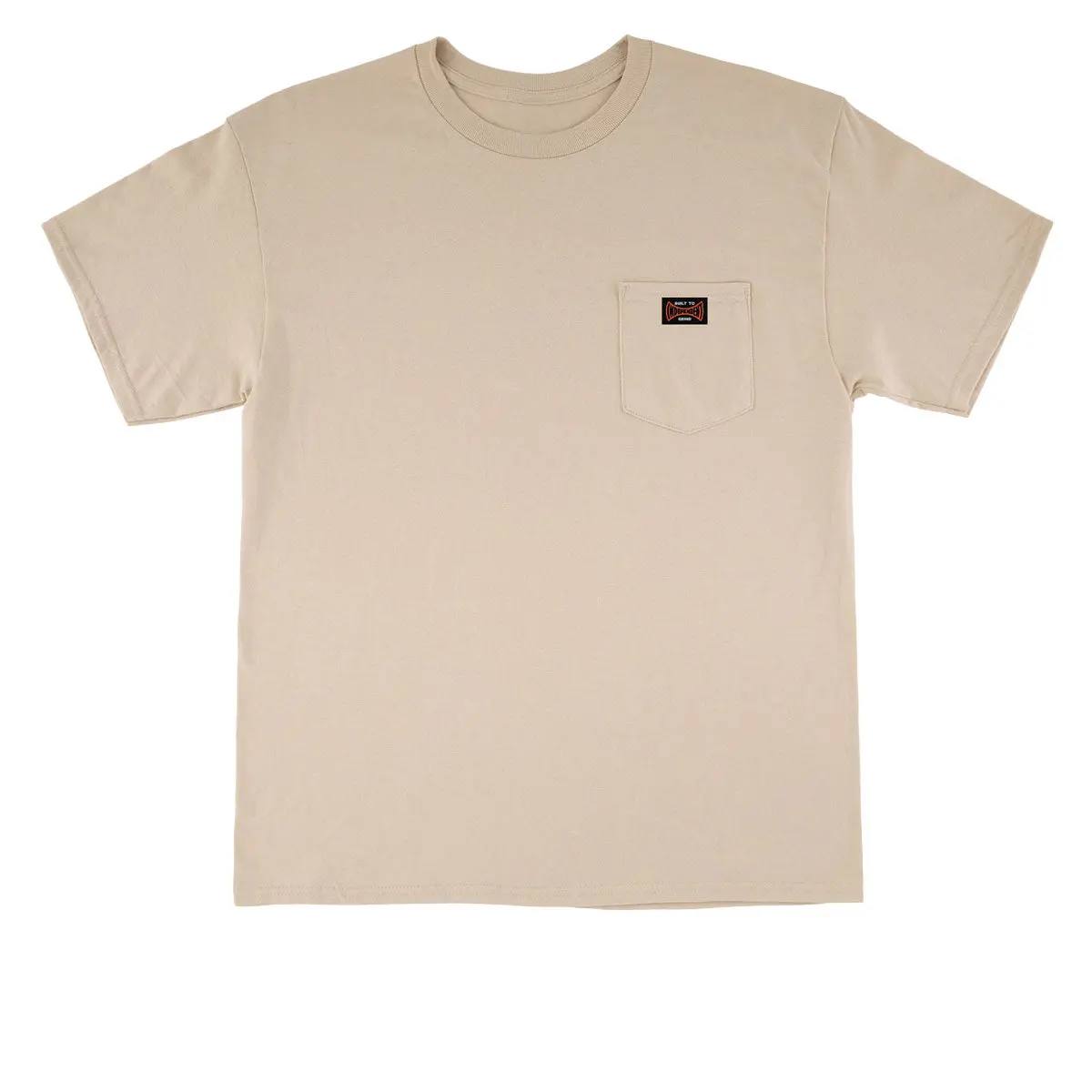 Independent Built To Grind Pocket T-Shirt - Sand 1