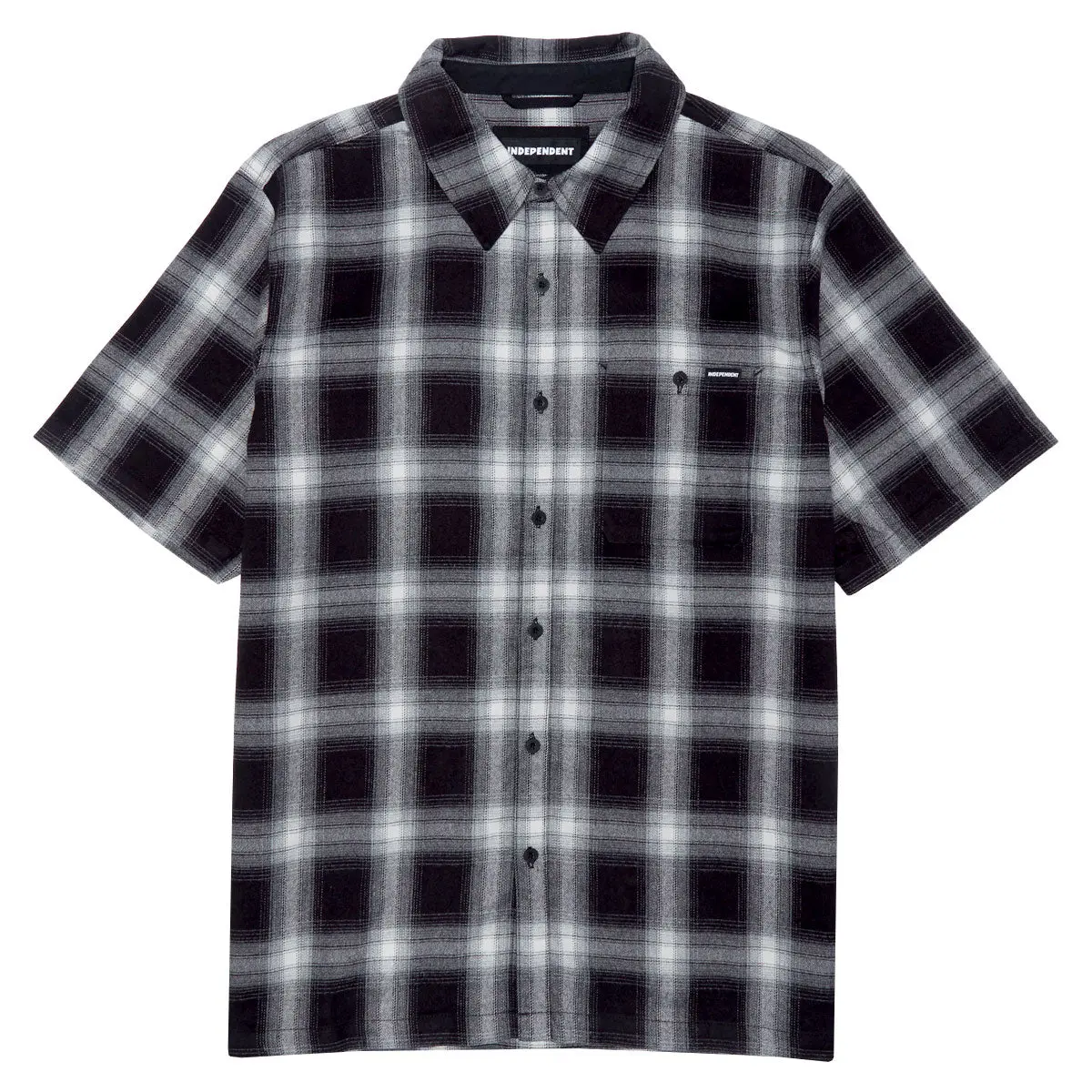 Independent Belmont Shirt - Black/Smoke 1