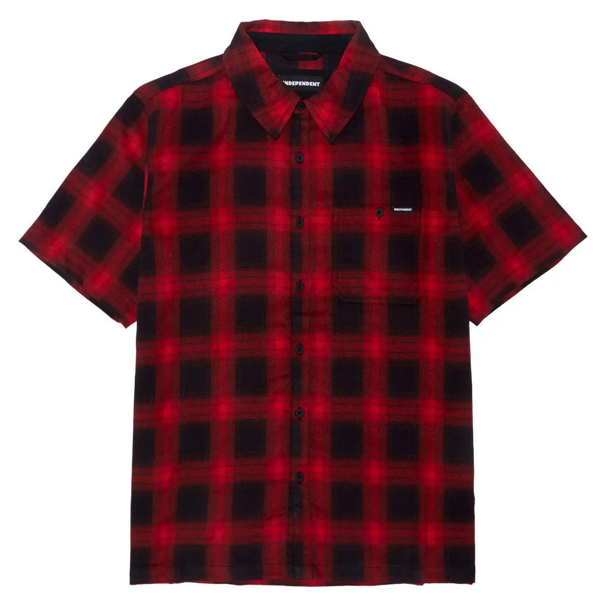 Independent Belmont Shirt - Black/Red 1