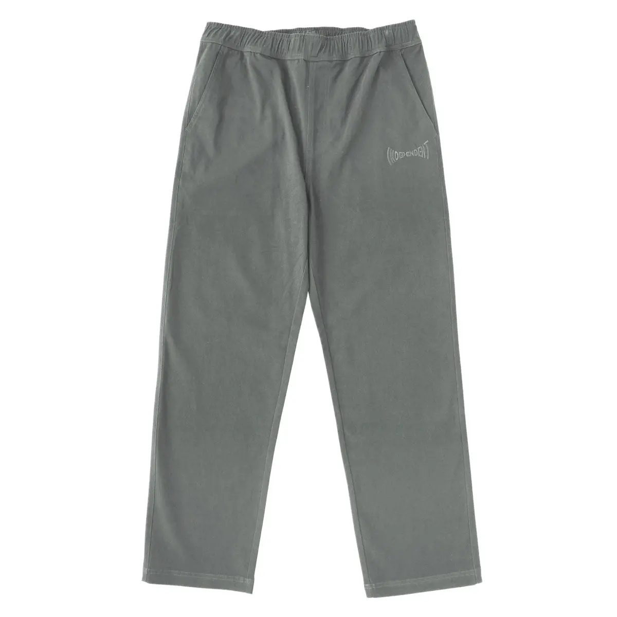 Independent Span Elastic Waist Pants - Slate 1