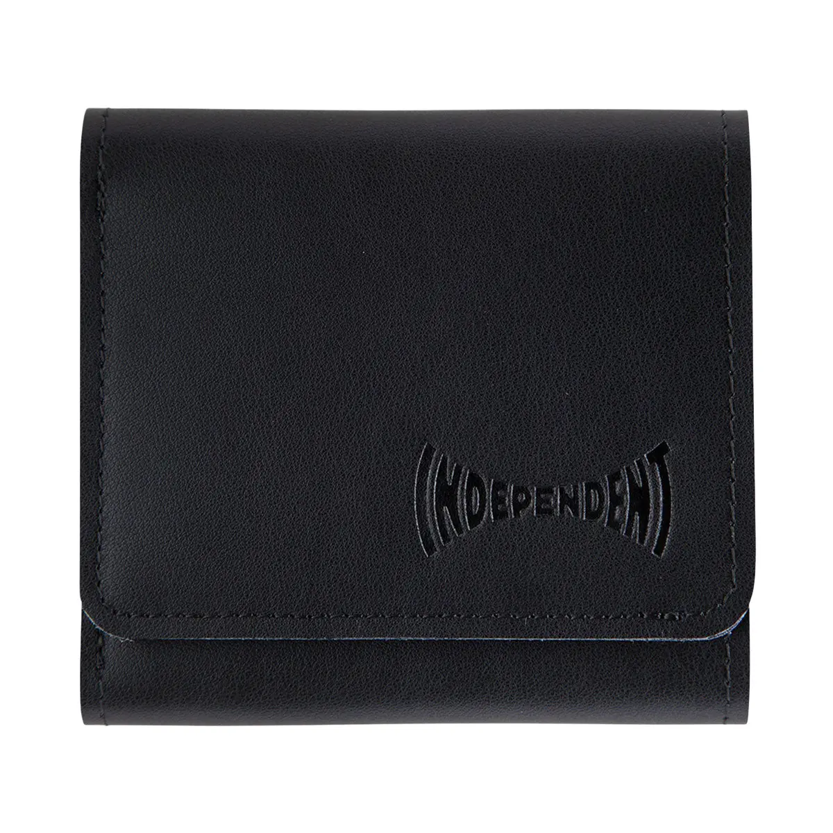 Independent Span Leather Wallet - Black 1