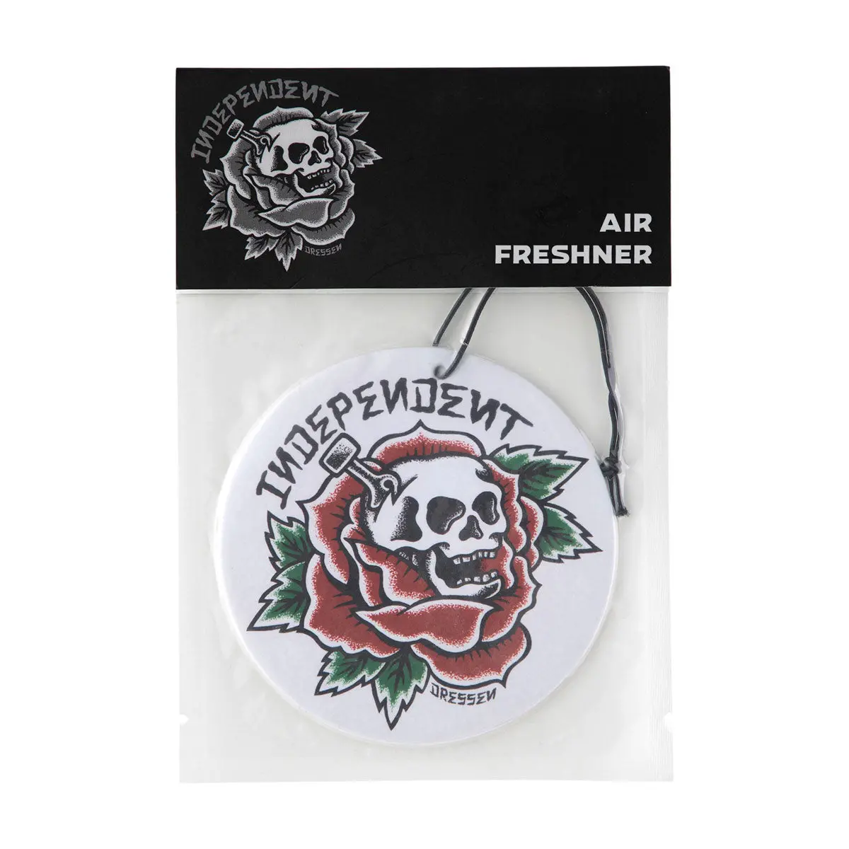 Independent Dressen Skull Rose Air Freshener - White 1