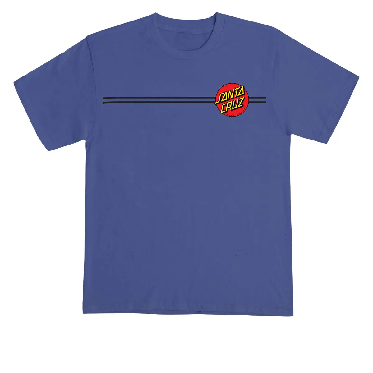 Santa Cruz Classic Dot T-Shirt - Metro Blue 1