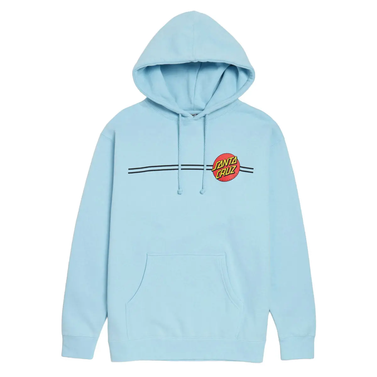 Santa Cruz Classic Dot Hoodie - Blue Aqua Ii 1