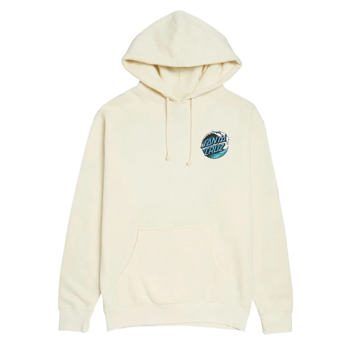 Santa Cruz Wave Dot Hoodie - Bone 1