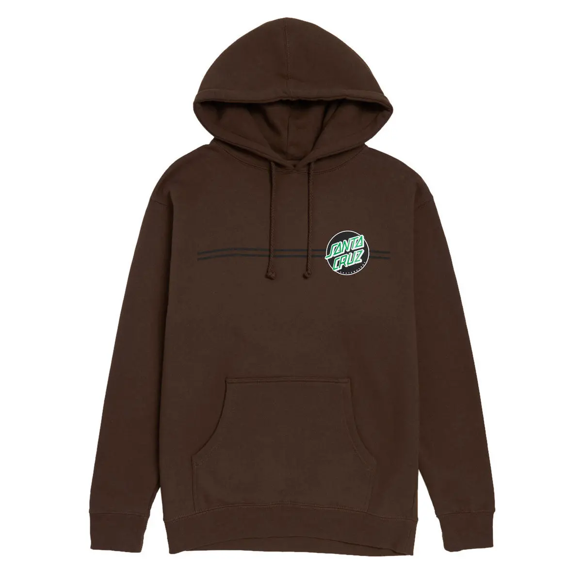 Santa Cruz Other Dot Hoodie - Brown/Black/Green 1