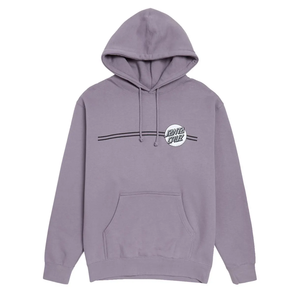 Santa Cruz Other Dot Hoodie - Plum/White/Silver 1