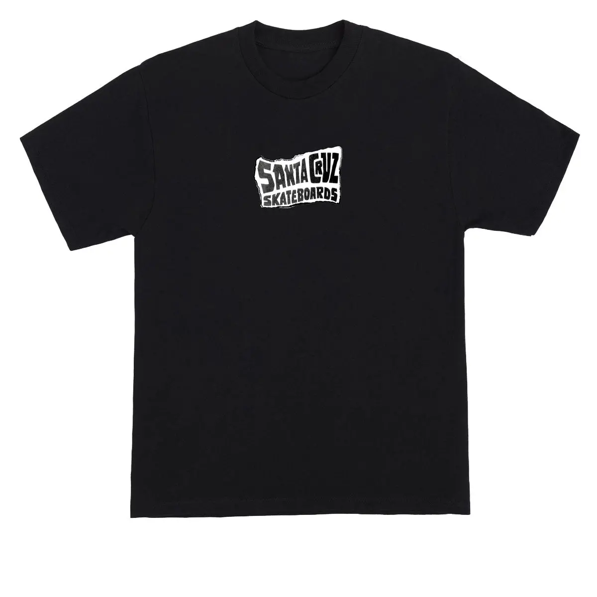 Santa Cruz Ad Collage T-Shirt - Black 1