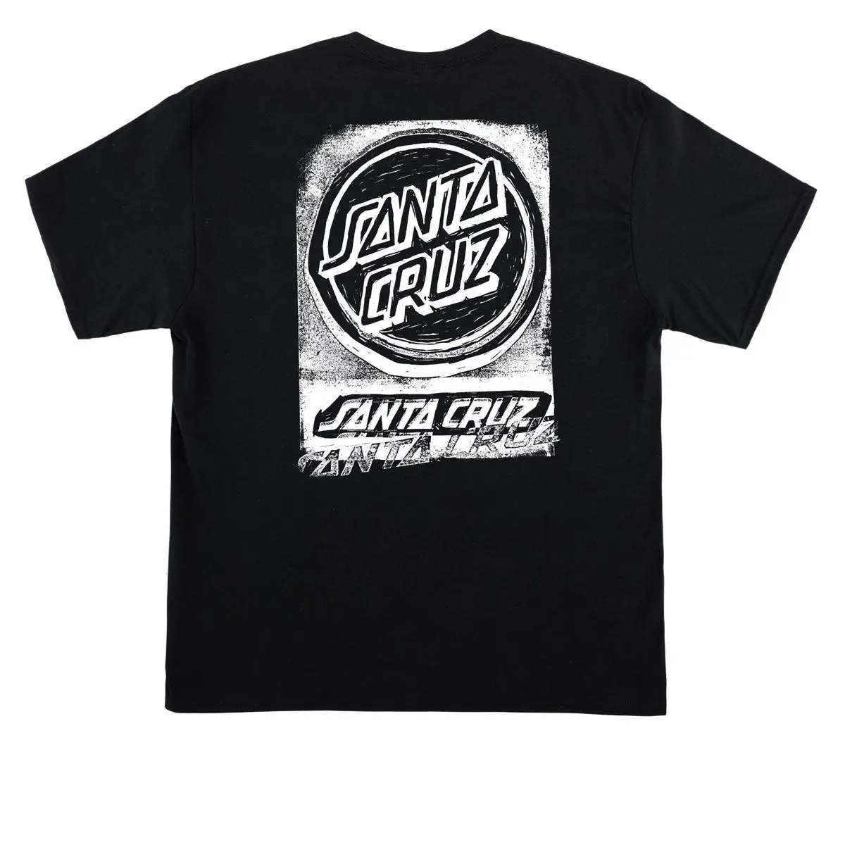 Santa Cruz Cut Opus T-Shirt - Black 1