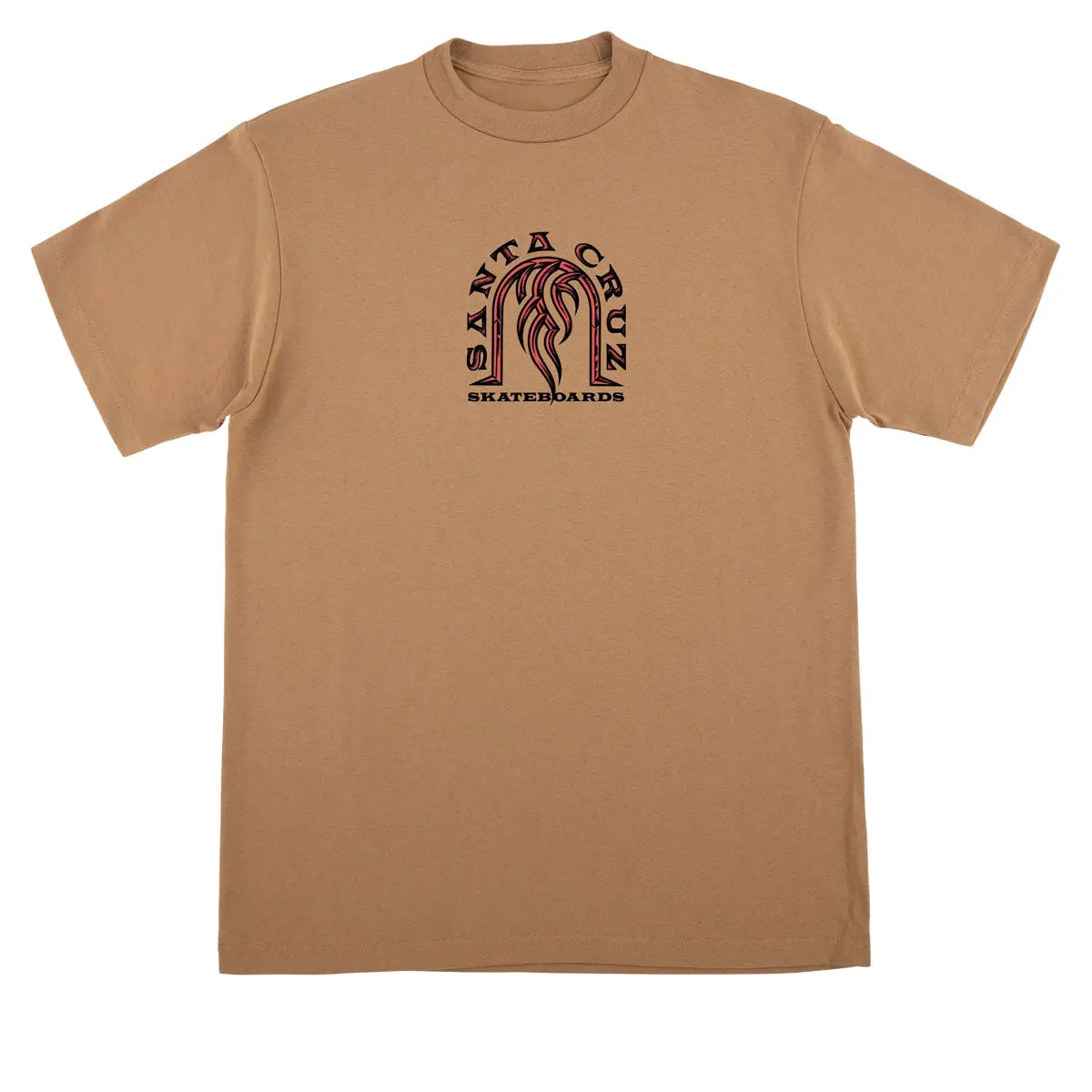 Santa Cruz Dressen Tribal Arch T-Shirt - Khaki 1