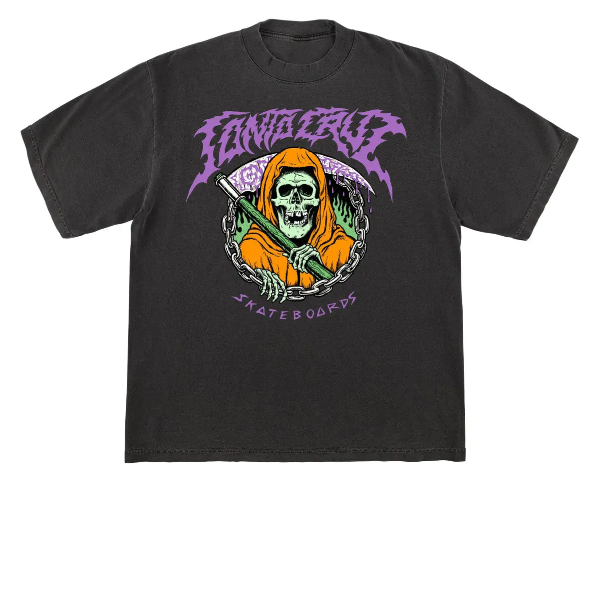 Santa Cruz Out Of Time T-Shirt - Shadow 1