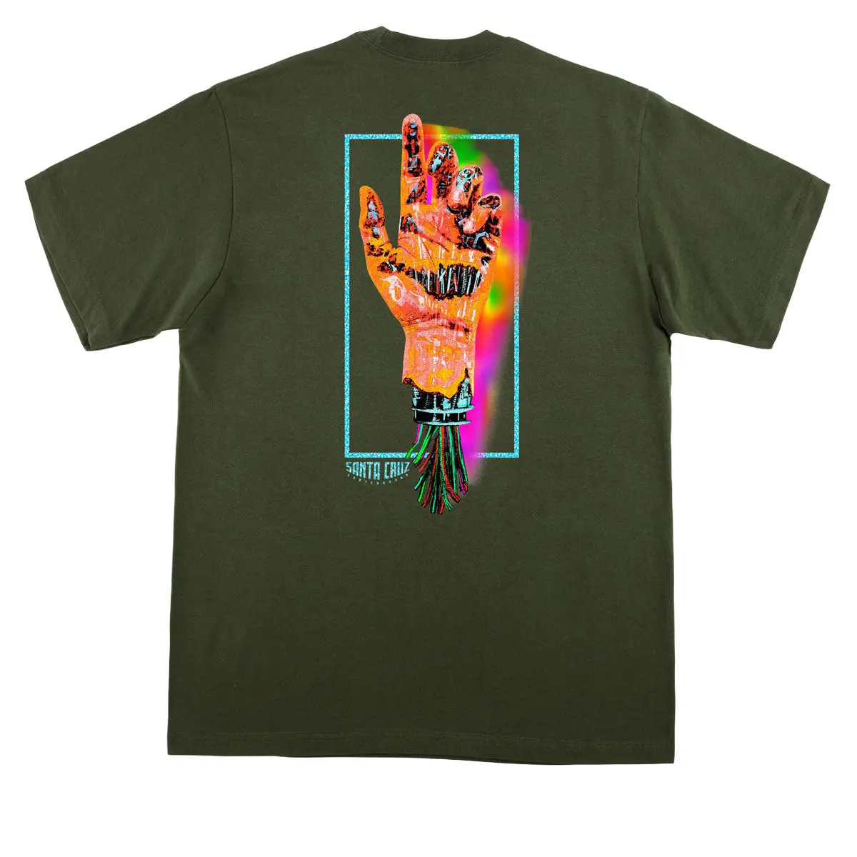 Santa Cruz Wooten Dystopia T-Shirt - Hunter Green 1