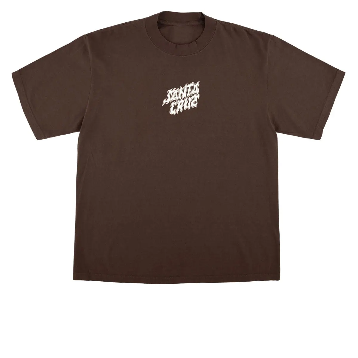Santa Cruz Razor Dot Center T-Shirt - Mocha 1