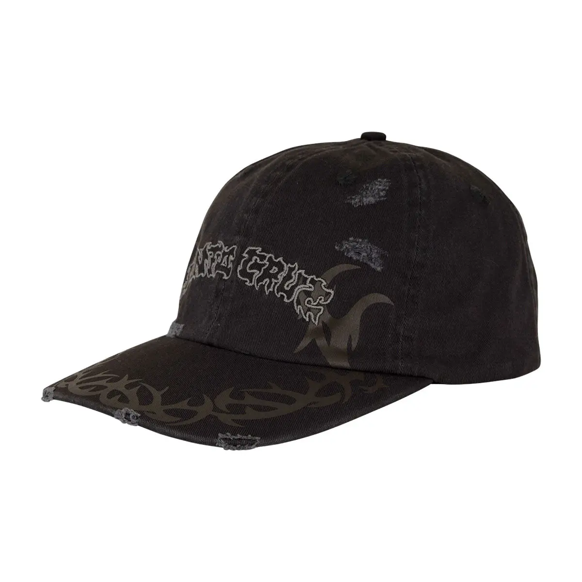 Santa Cruz Razor Arch Strip Snapback Hat - Shadow 1