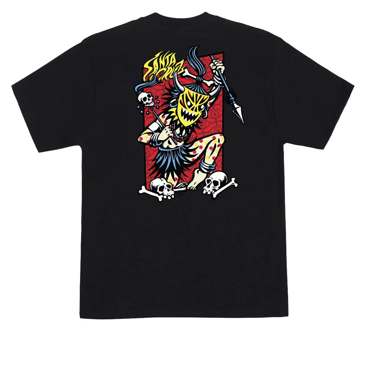 Santa Cruz Salba Voodoo Frame T-Shirt - Black 1