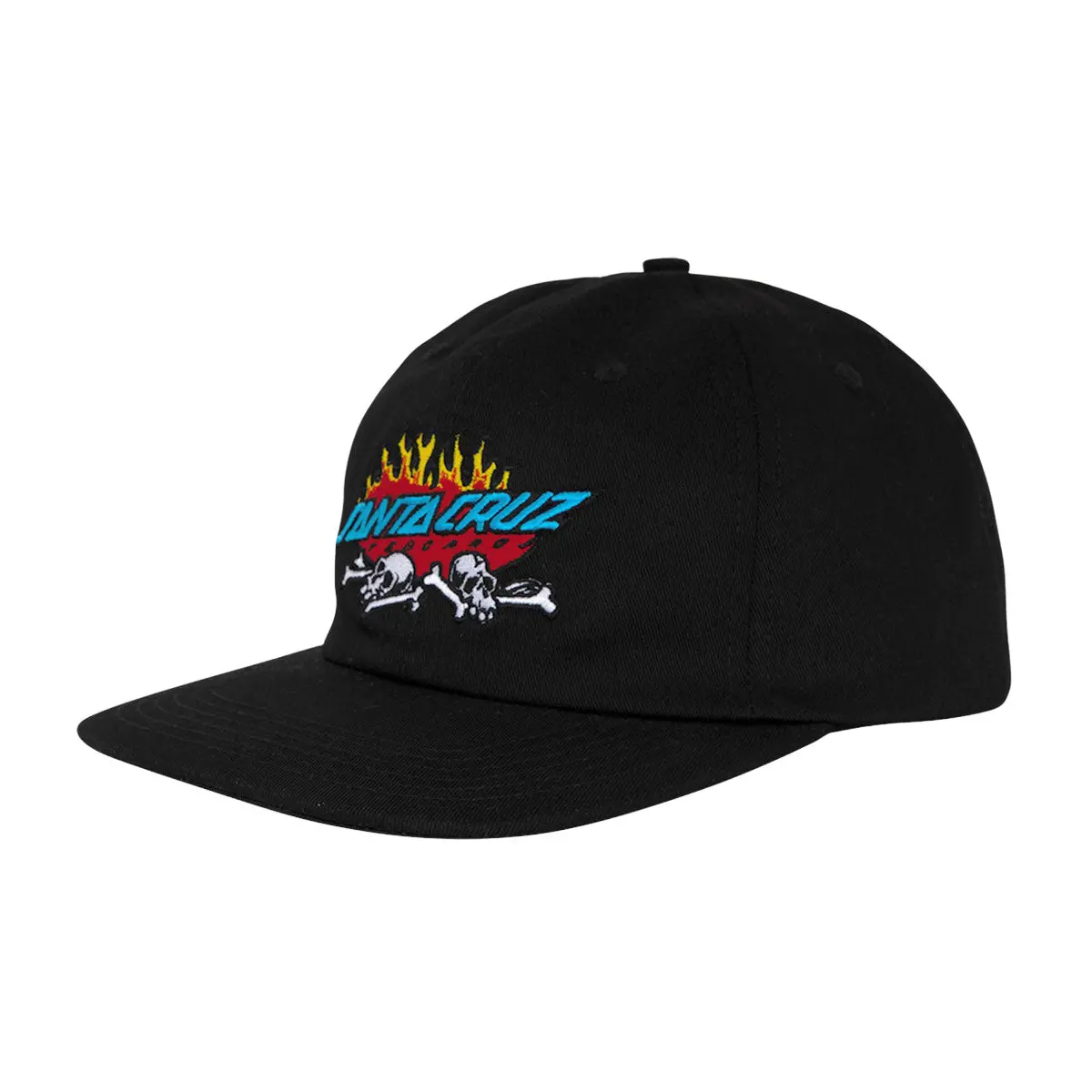 Santa Cruz Salba Voodoo Pit Snapback Hat - Black 1