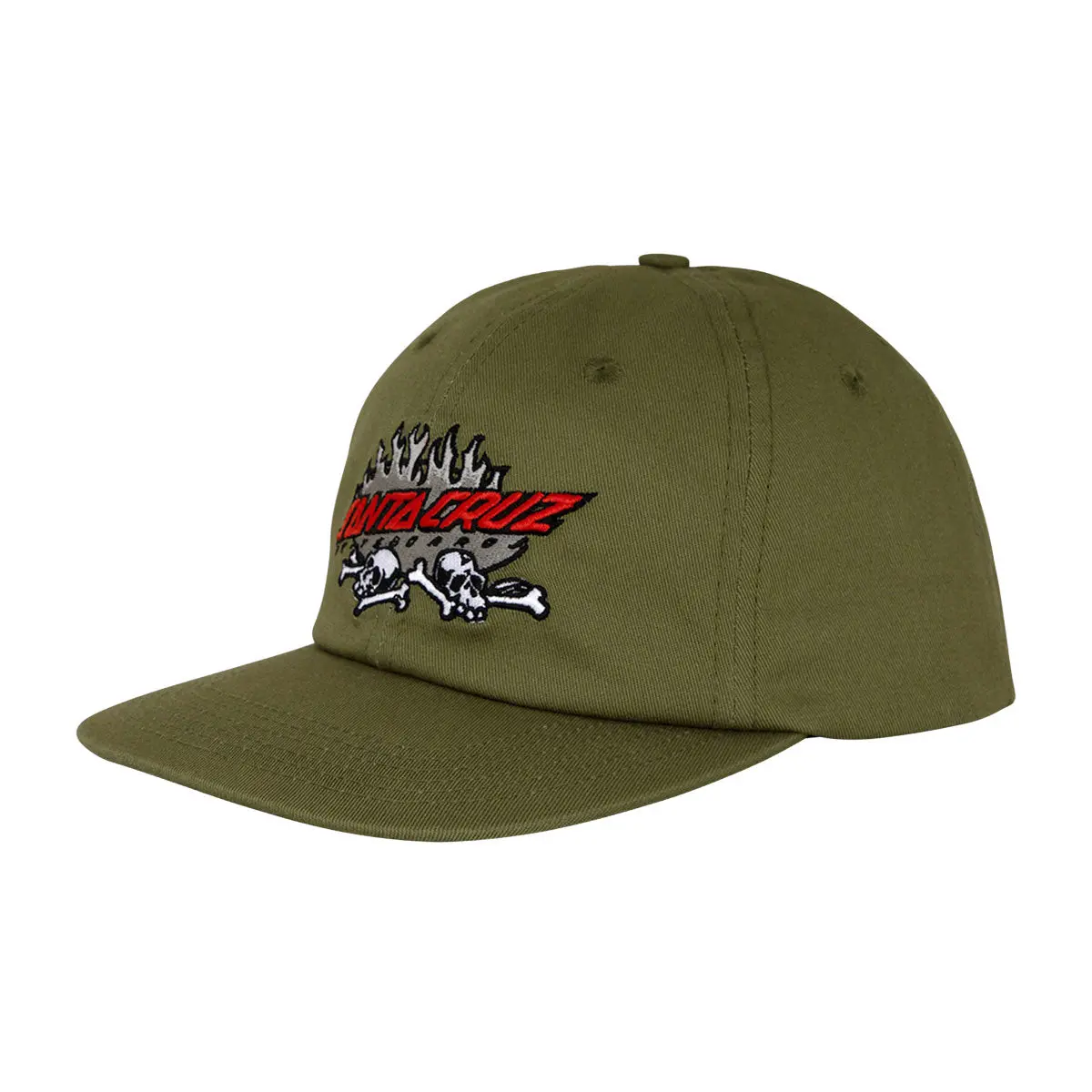 Santa Cruz Salba Voodoo Pit Snapback Hat - Fern 1