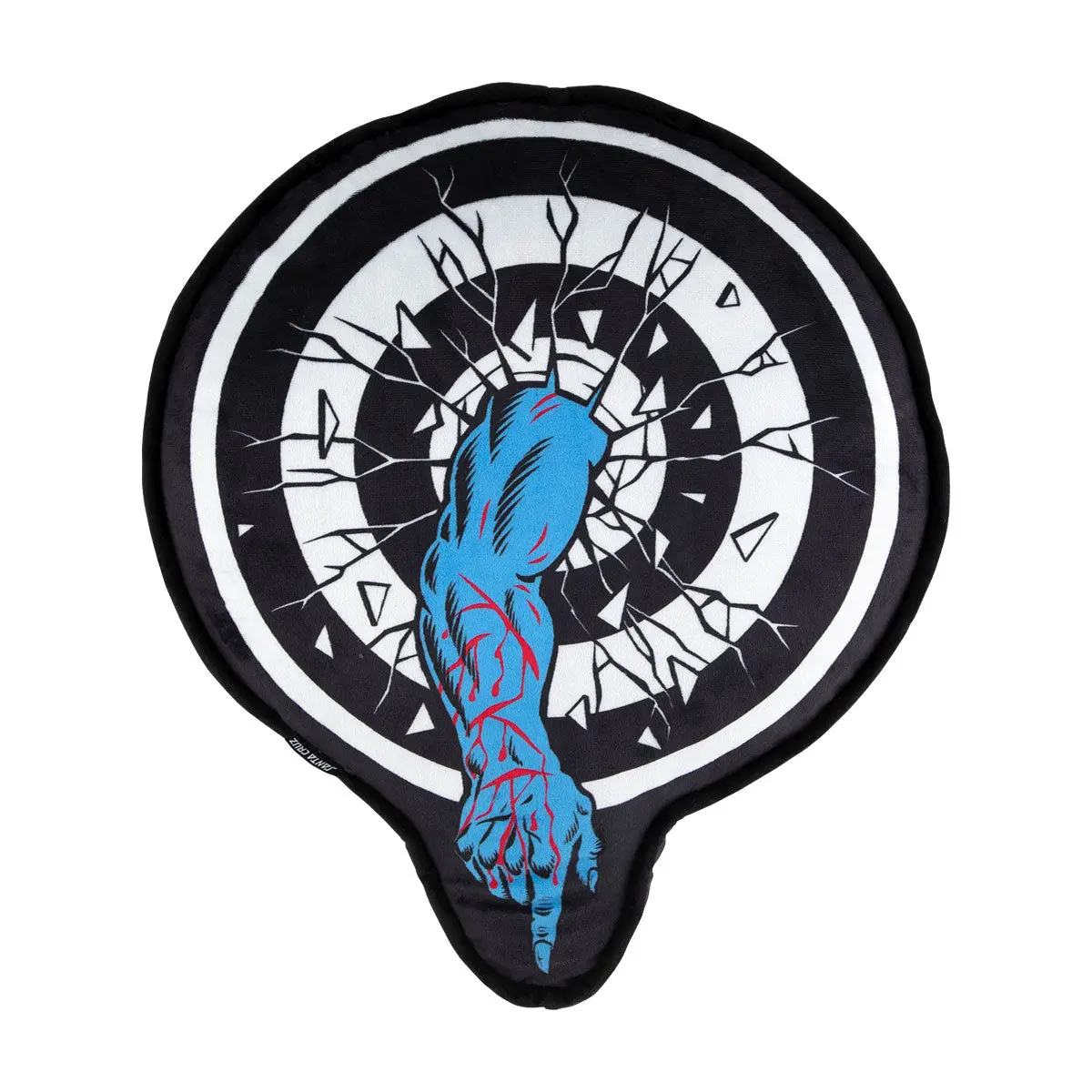 Santa Cruz Roskopp Target Pillow - Black 1