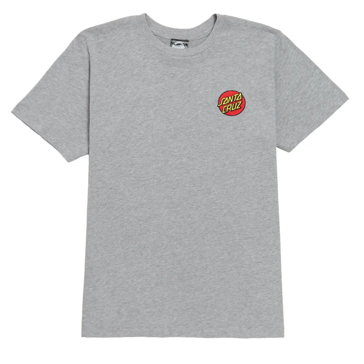 Santa Cruz Womens Cruz Embroidered T-Shirt - Carbon Grey 1