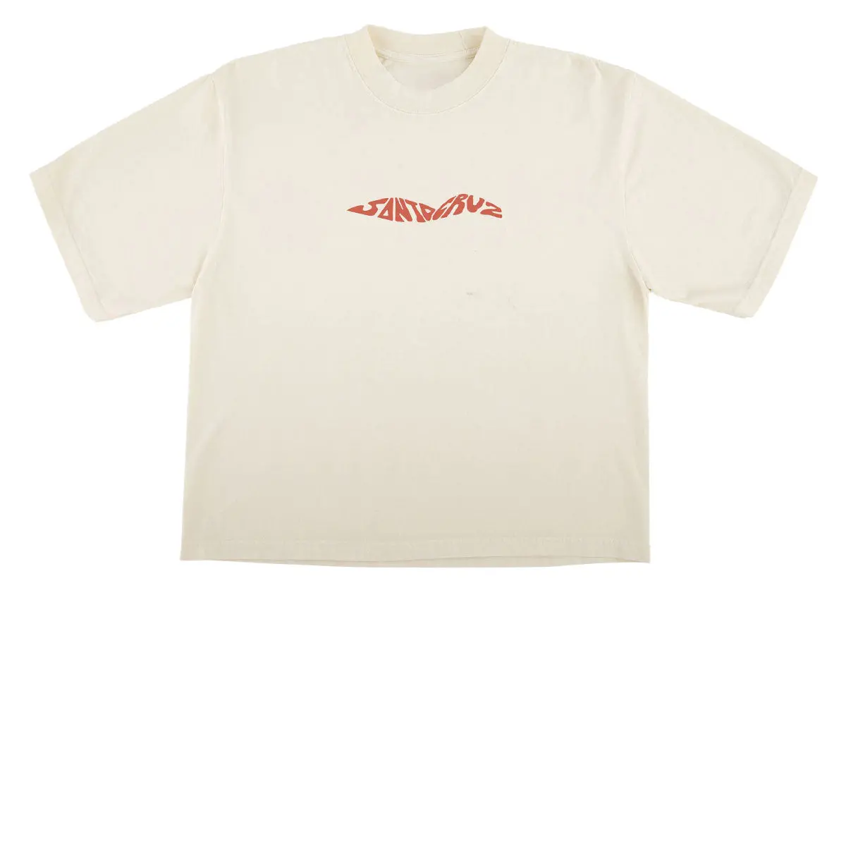 Santa Cruz Womens Sun Daze T-Shirt - Cream 1