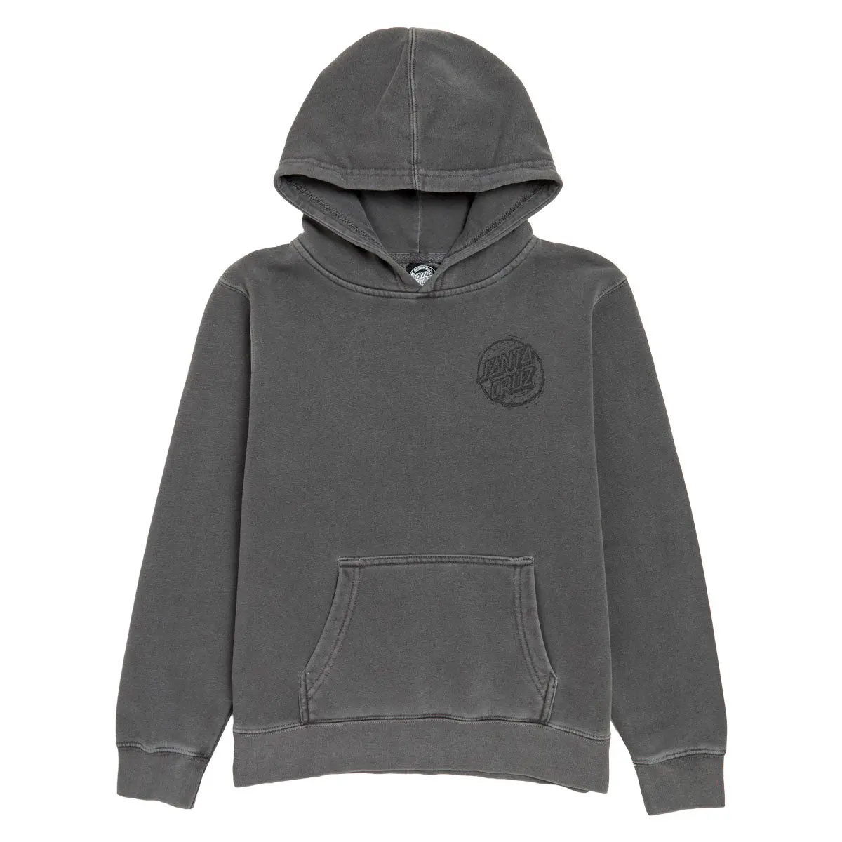 Santa Cruz Youth Cut Opus Hoodie - Pigment Black 2
