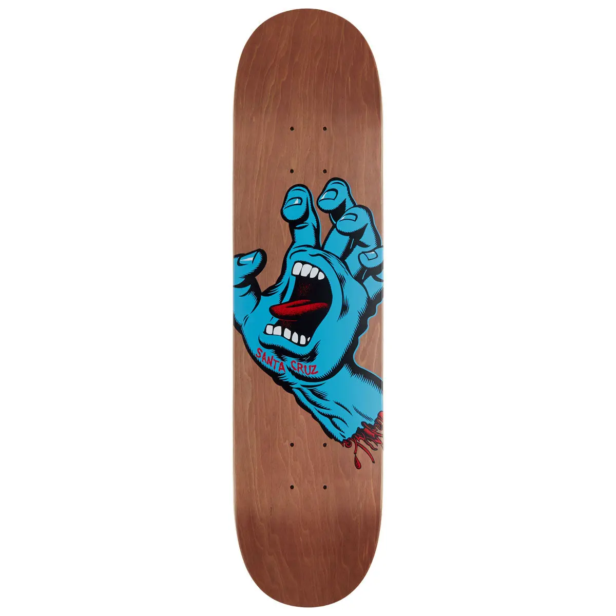 Santa Cruz Screaming Hand Skateboard Deck - 7.50" 1