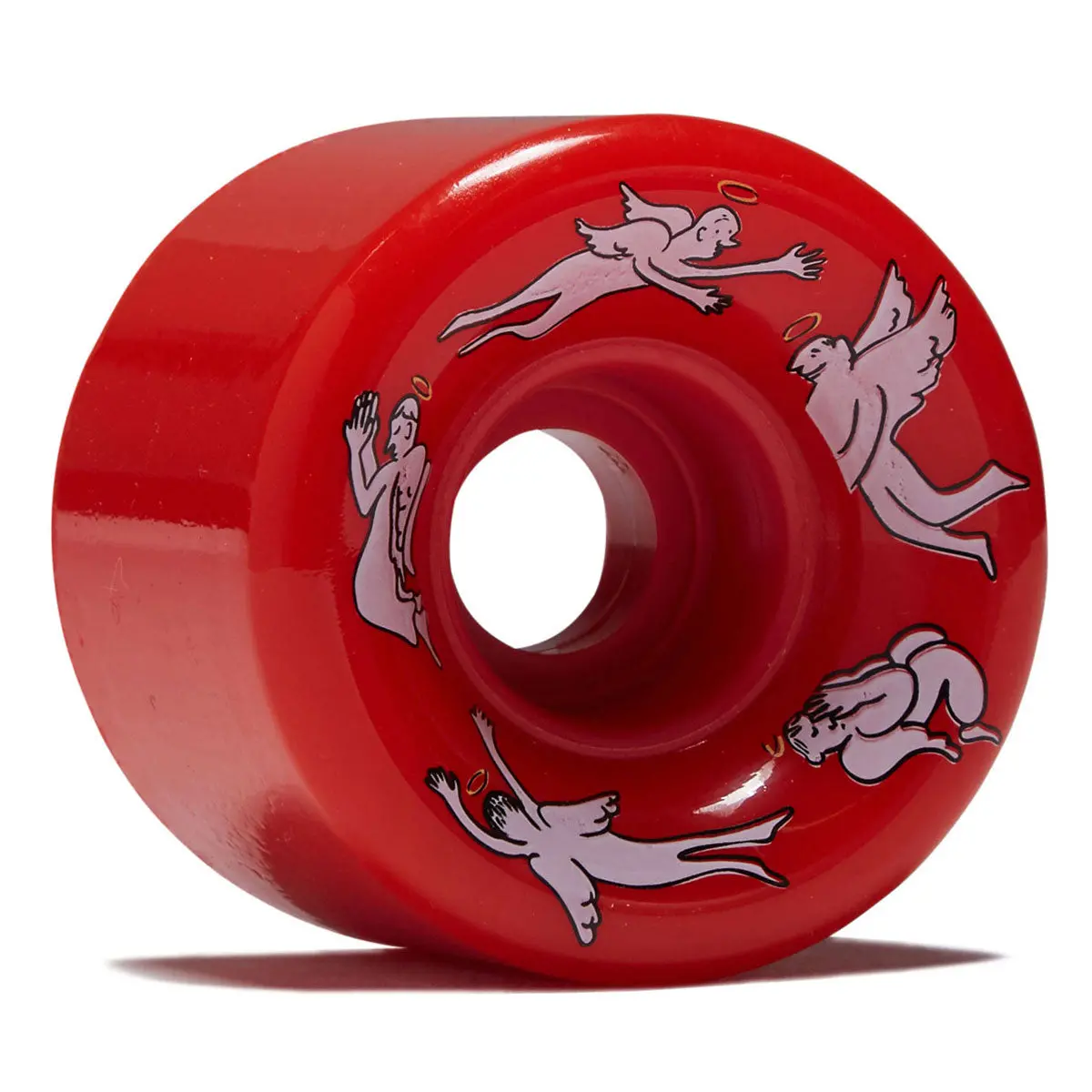 Oj Nick Boserio Holy Angels Mini Super Juice 78A Skateboard Wheels - Red - 55Mm 1