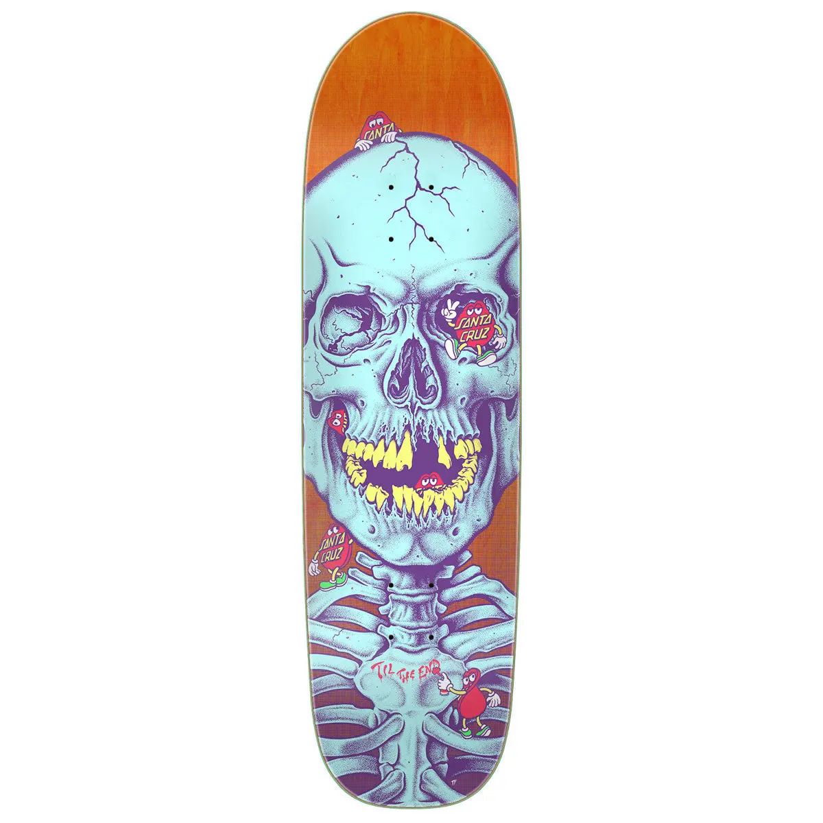 Santa Cruz Dot Dudes Feelbase Skateboard Deck - 8.50" 1