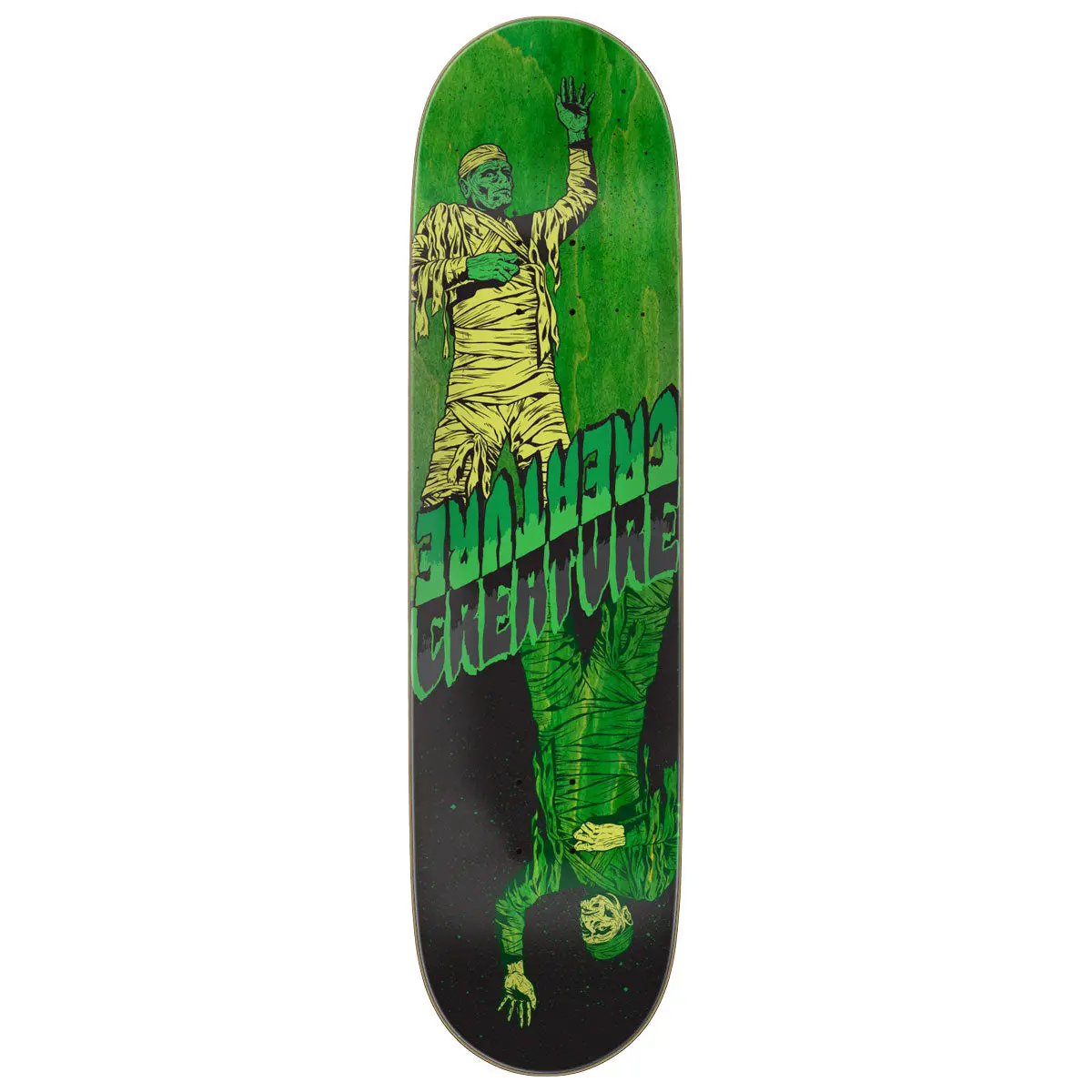 Creature Fiend Twin Mummy 7 Ply Birch Skateboard Deck - 8.20" 1