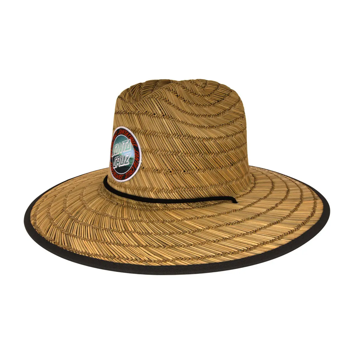 Santa Cruz Ringed Homebreak Sun Hat - Natural 1